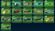 All weapon tiers in Mighty Doom (Image via Bethesda Softworks)